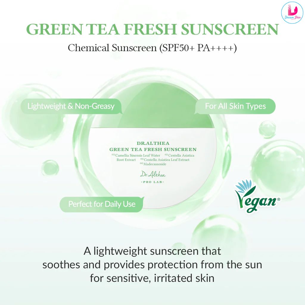 Dr. Althea Green Tea Fresh Sunscreen 45ml